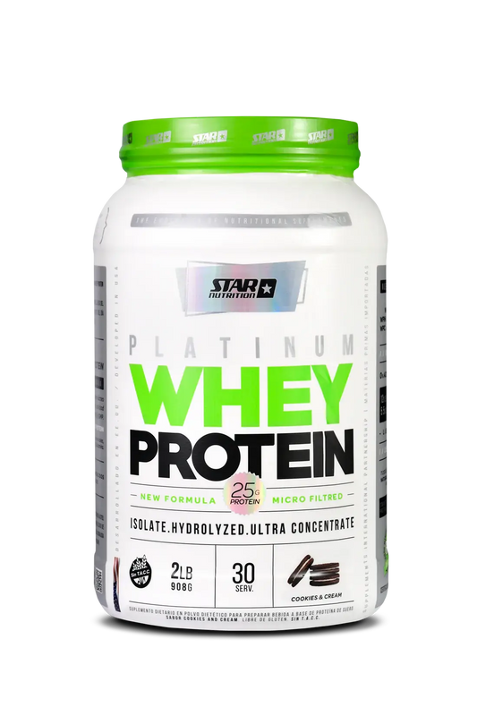Platinum Whey Protein 2 Lb Star Nutrition Star Nutrition