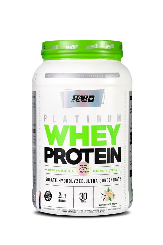 Platinum Whey Protein 2 Lb Star Nutrition Star Nutrition